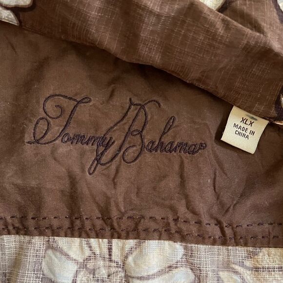 Tommy Bahama Silk Hawaiian Shirt - Picture 7 of 9